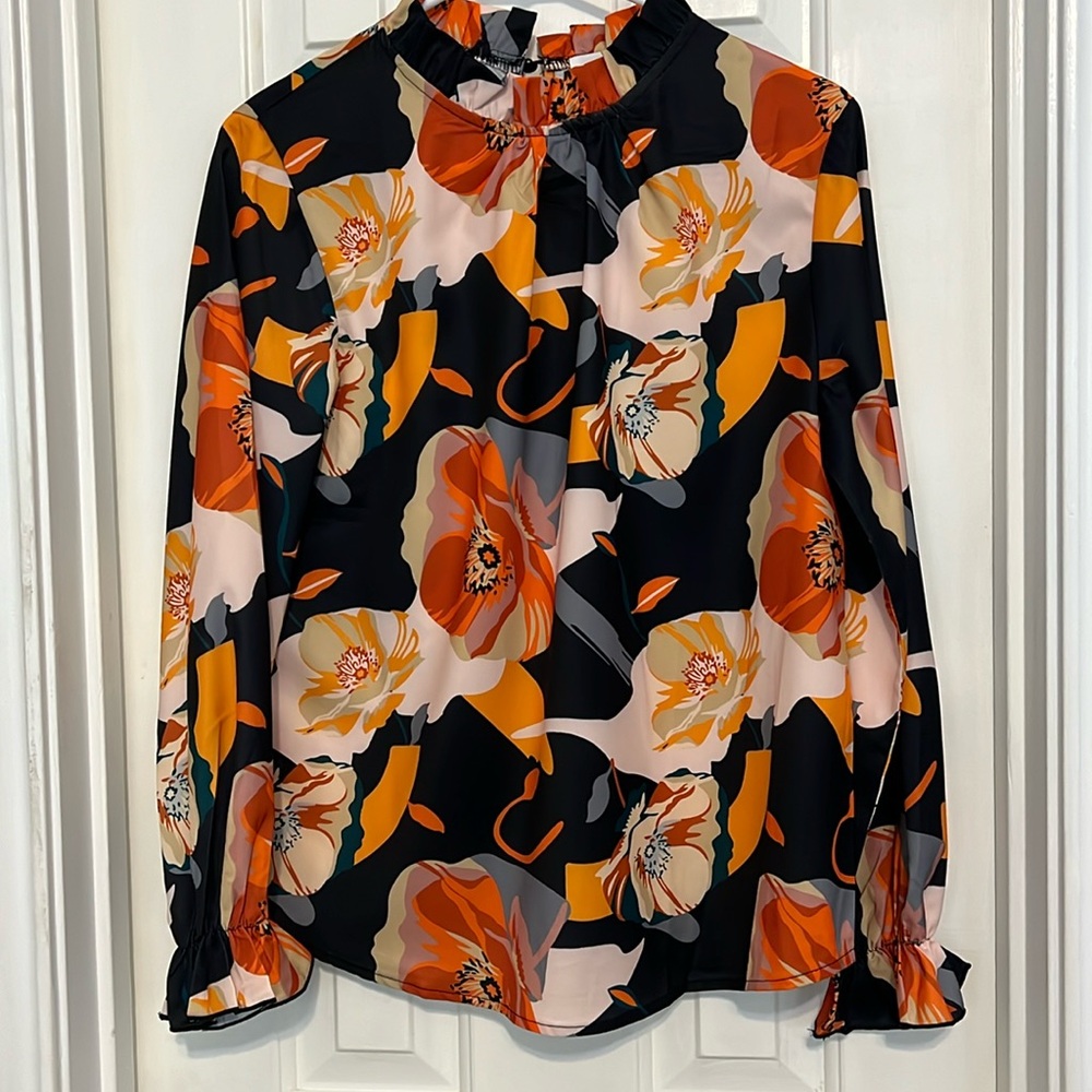 Long sleeve blouse